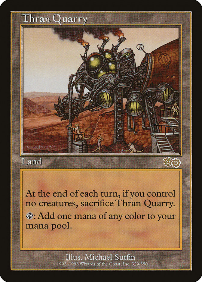 Thran Quarry 329 (Urza's Saga)  | Good Games Adelaide SA