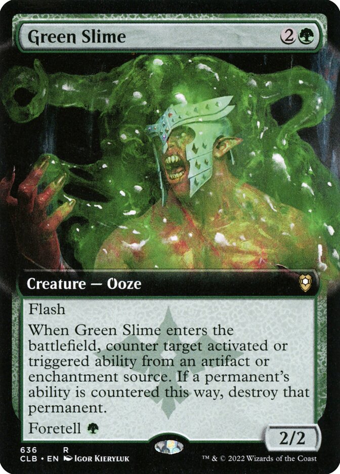 Green Slime 636 (Commander Legends: Battle for Baldur's Gate)  | Good Games Adelaide SA