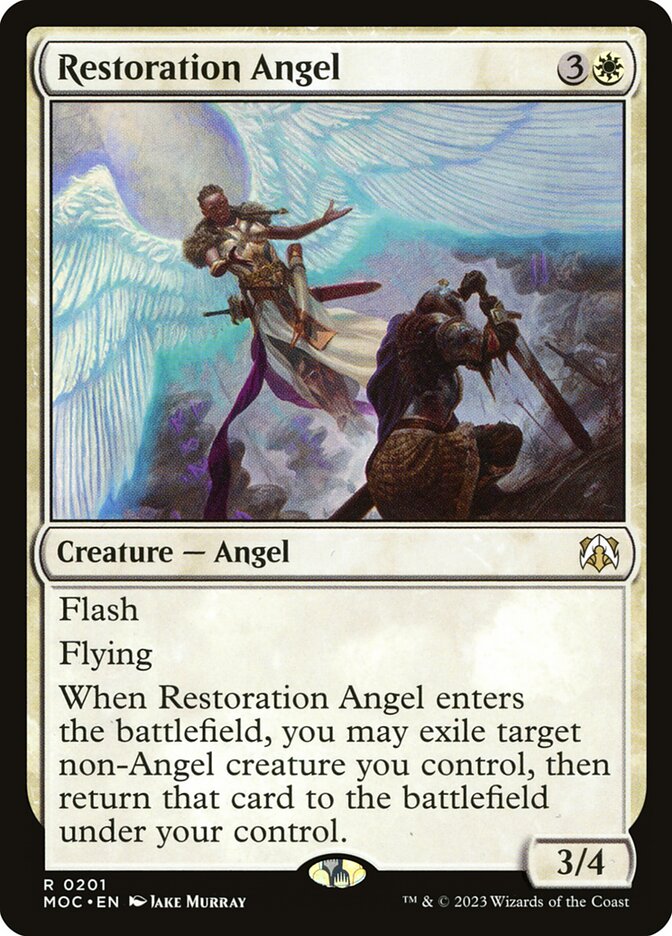 Restoration Angel 201 (Commander: March of the Machine)  | Good Games Adelaide SA