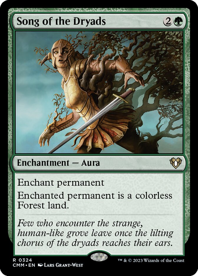 Song of the Dryads 324 (Commander Masters)  | Good Games Adelaide SA