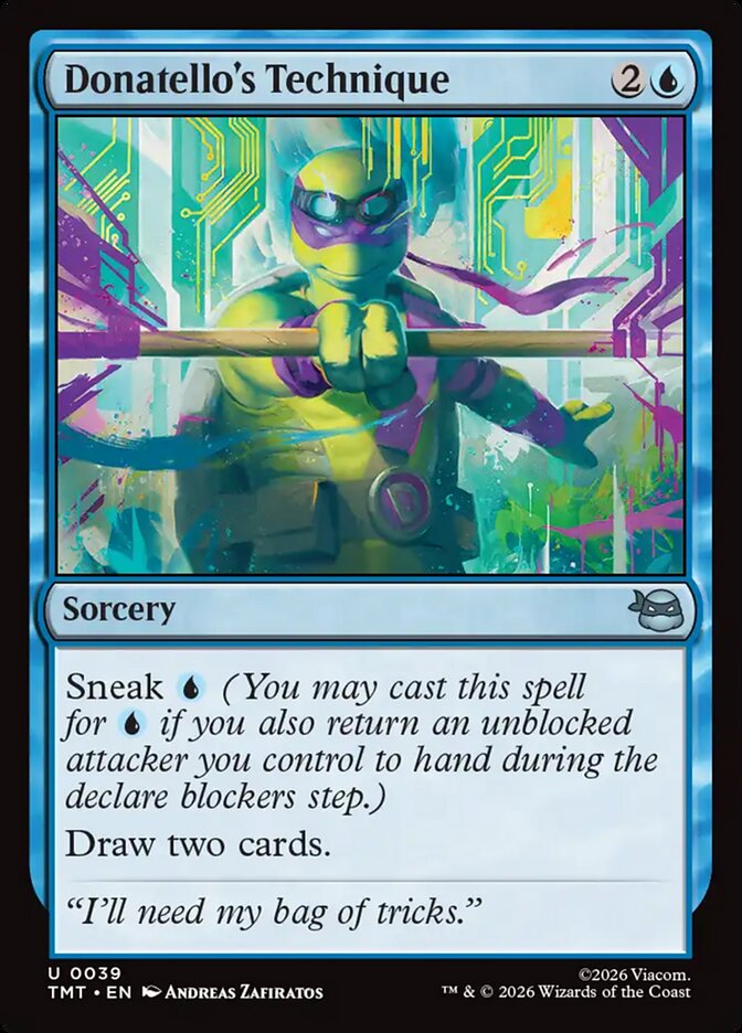 Donatellos Technique 39 (Teenage Mutant Ninja Turtles)  - Foil | Good Games Adelaide SA