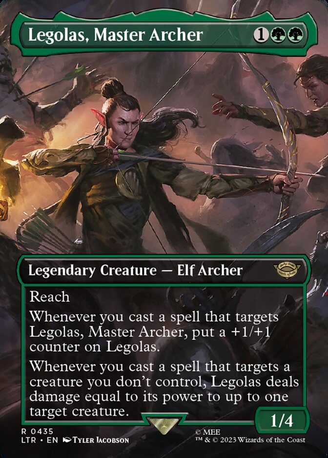 Legolas, Master Archer 435 (Universes Beyond: The Lord of the Rings: Tales of Middle-earth)  - Borderless | Good Games Adelaide SA