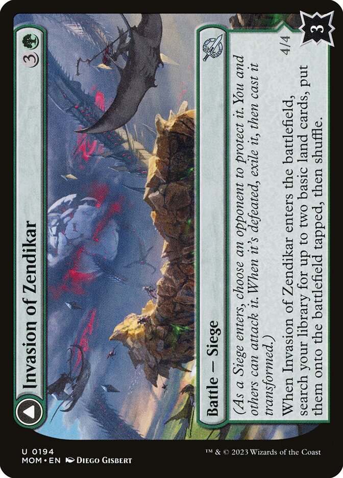Invasion of Zendikar // Awakened Skyclave 194 (March of the Machine)  - Foil | Good Games Adelaide SA