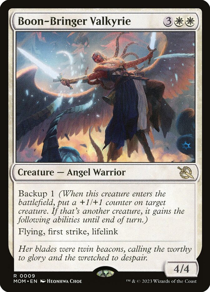 Boon-Bringer Valkyrie 9 (March of the Machine)  - Foil | Good Games Adelaide SA