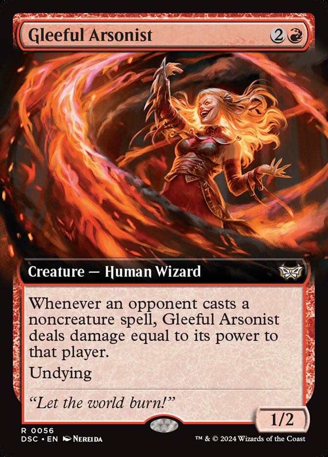Gleeful Arsonist 56 (Commander: Duskmourn: House of Horror)  | Good Games Adelaide SA