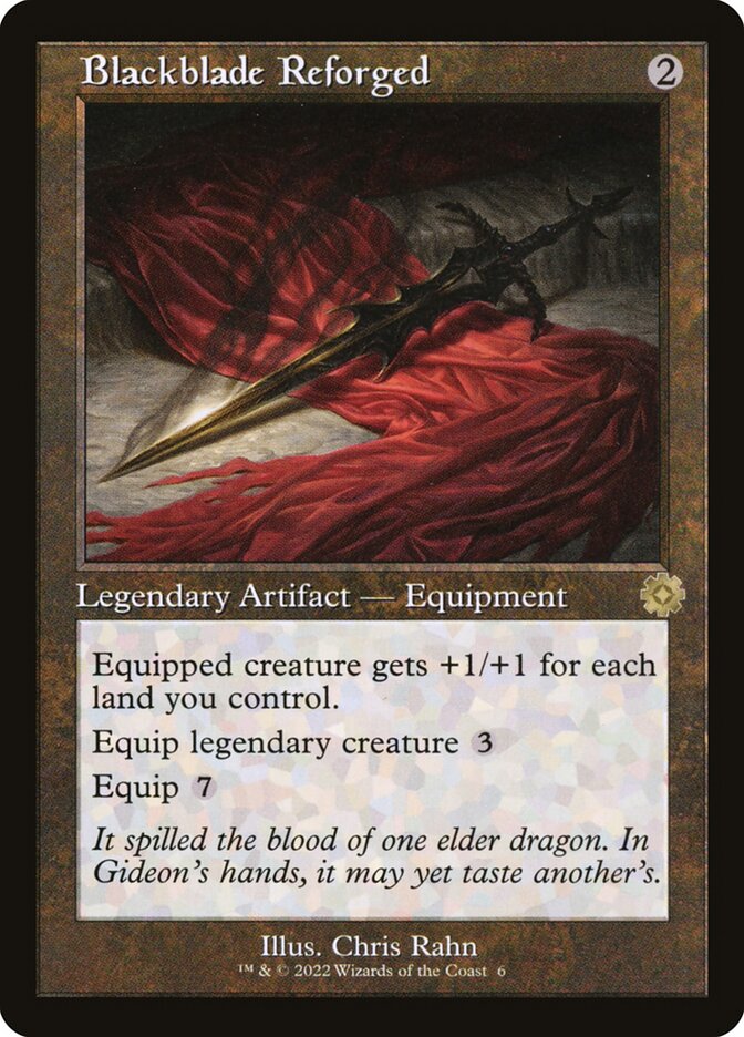 Blackblade Reforged 6 (The Brothers' War: Retro Frame Artifacts)  | Good Games Adelaide SA