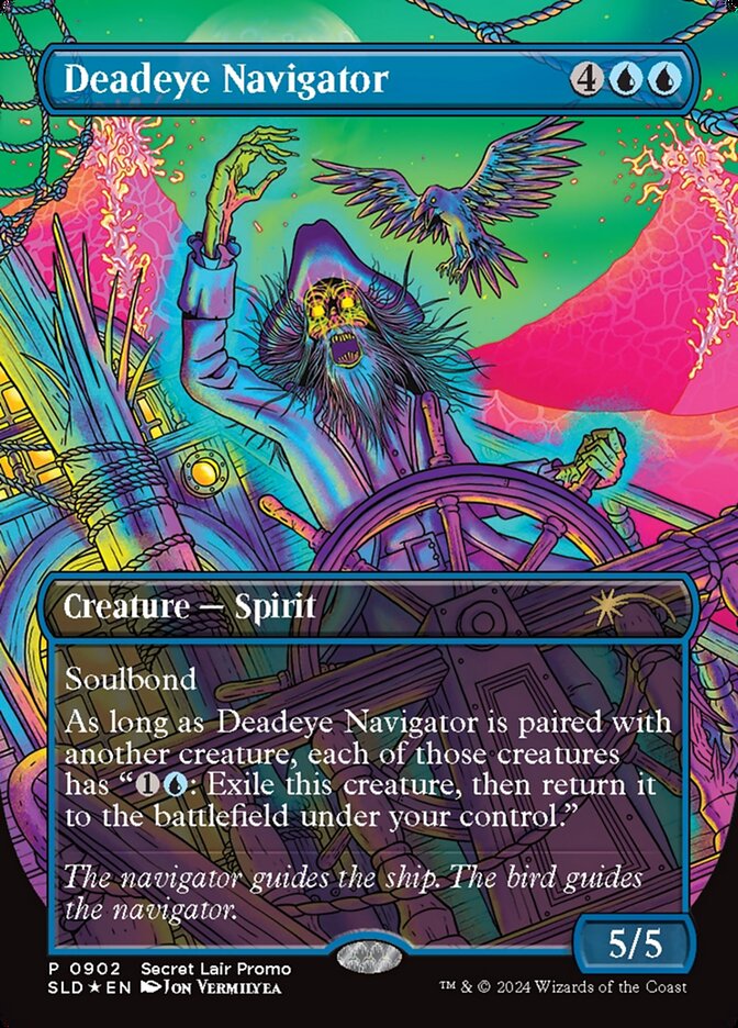Deadeye Navigator Rainbow Foil 902 (Secret Lair Drop Series)  - Foil | Good Games Adelaide SA