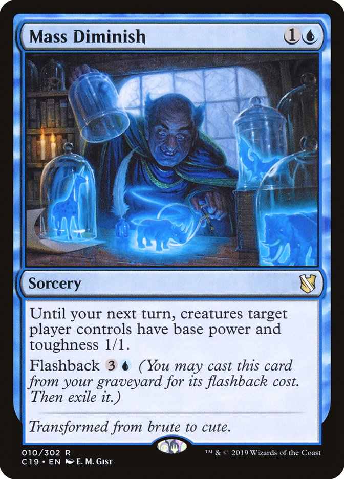 Mass Diminish 10 (Commander 2019)  | Good Games Adelaide SA