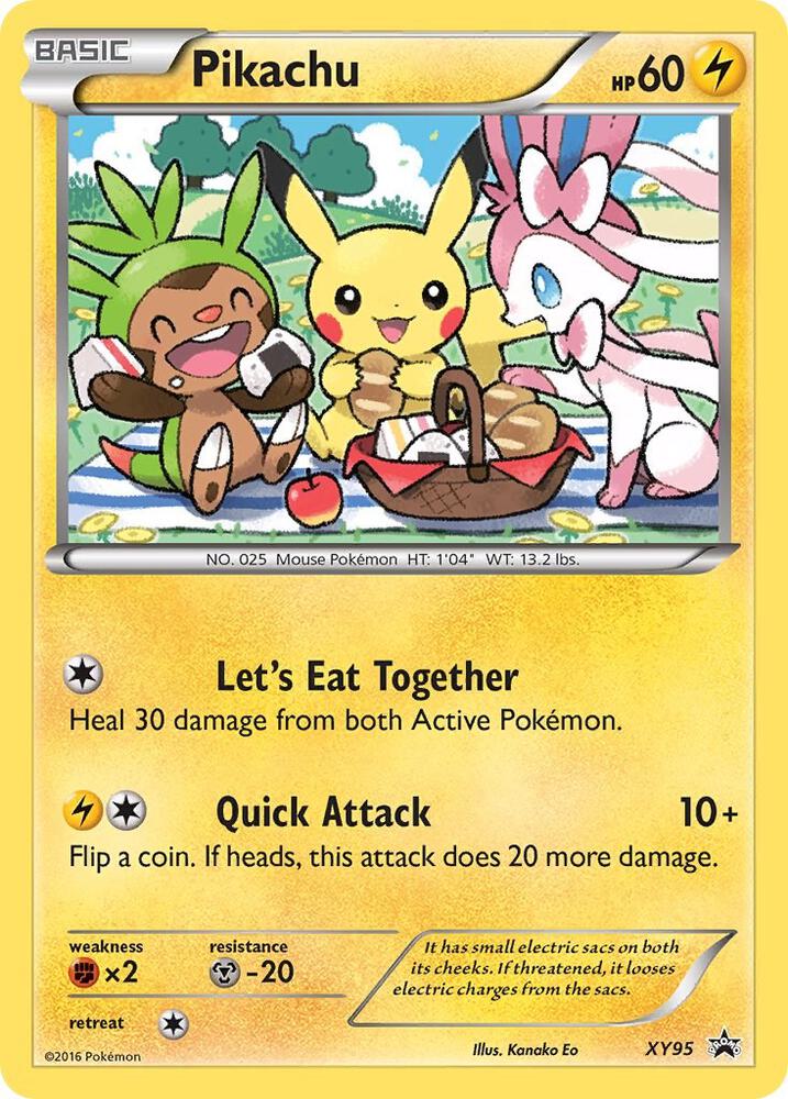 Pikachu XY95 (XY Promos)  - Holofoil | Good Games Adelaide SA
