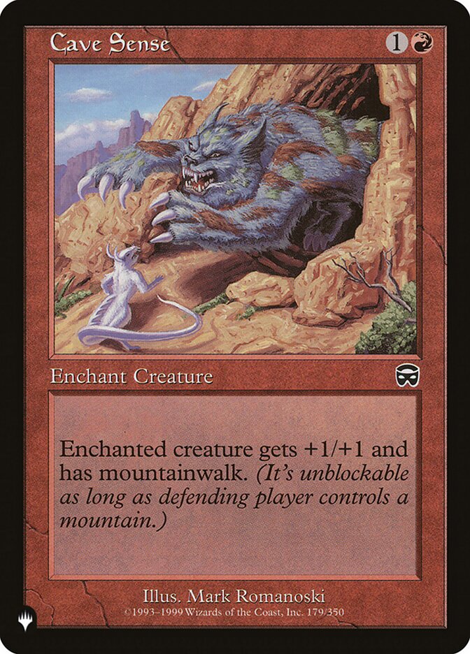 Cave Sense 179/350 (The List Reprints)  | Good Games Adelaide SA