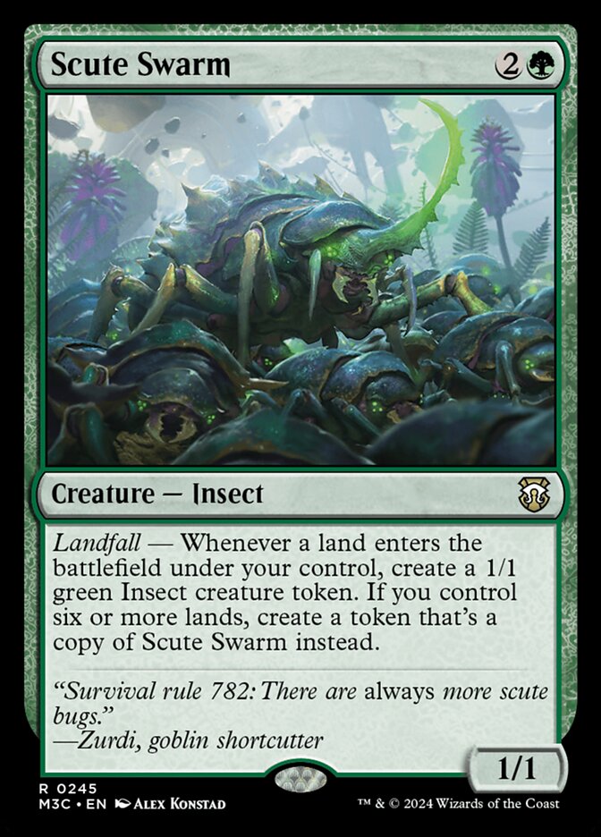 Scute Swarm 245 (Commander: Modern Horizons 3)  | Good Games Adelaide SA