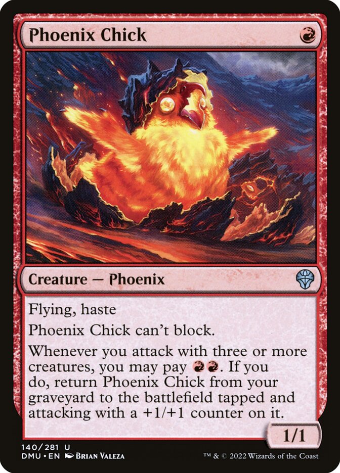 Phoenix Chick 140 (Dominaria United)  - Foil | Good Games Adelaide SA