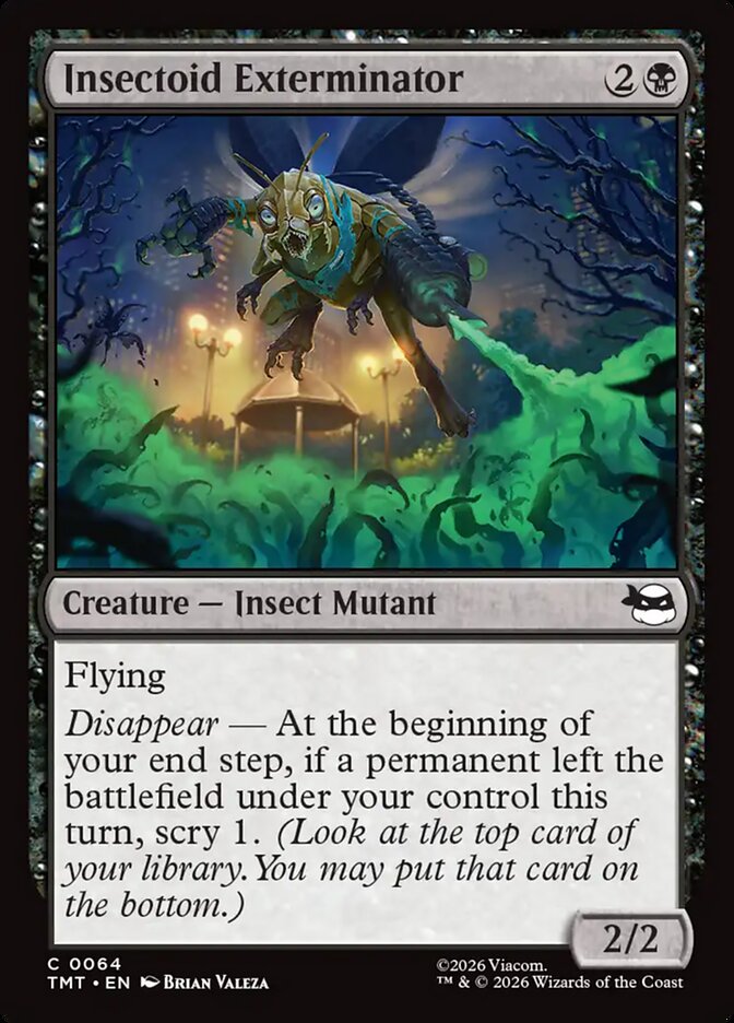 Insectoid Exterminator 64 (Teenage Mutant Ninja Turtles)  - Foil | Good Games Adelaide SA