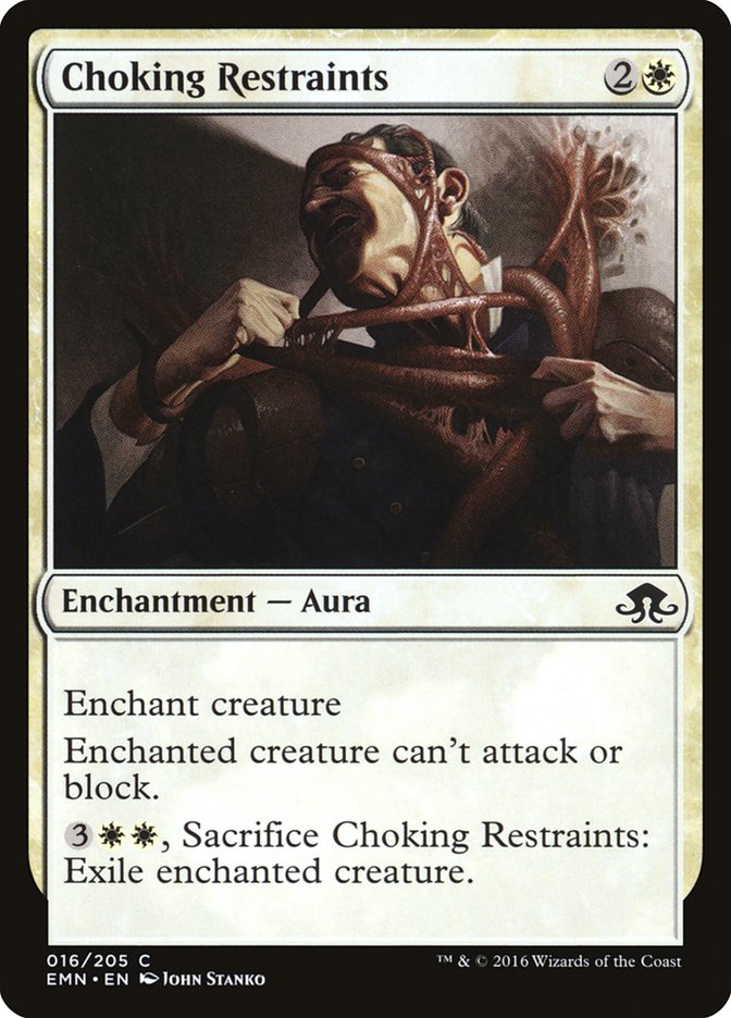Choking Restraints 16 (Eldritch Moon)  - Foil | Good Games Adelaide SA