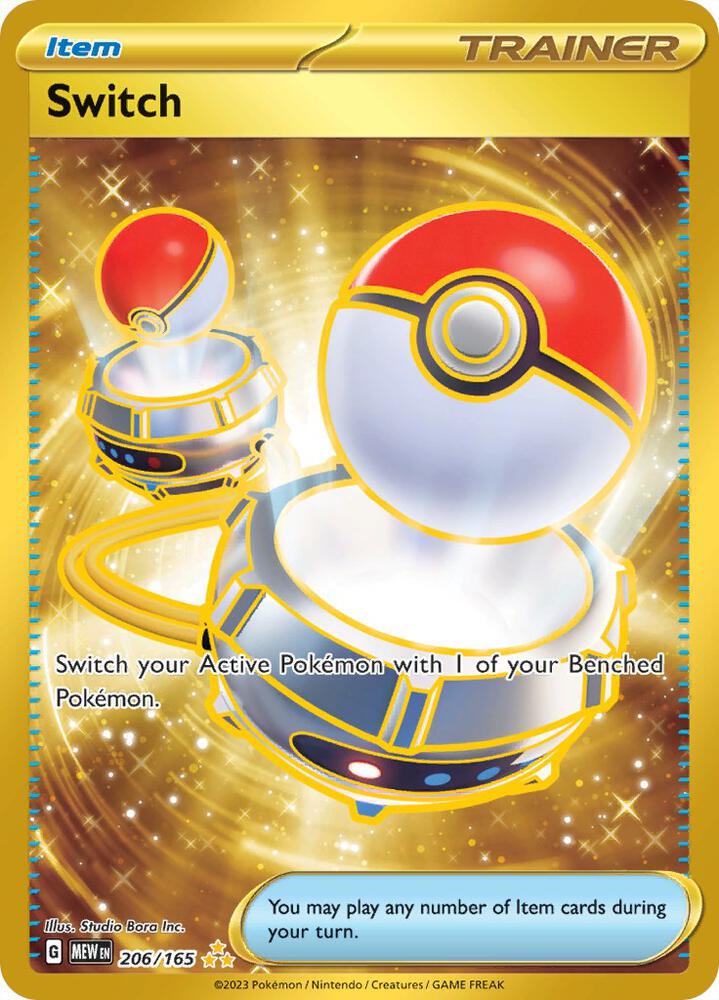 Switch 206/165 (SV: Scarlet & Violet 151)  - Holofoil | Good Games Adelaide SA
