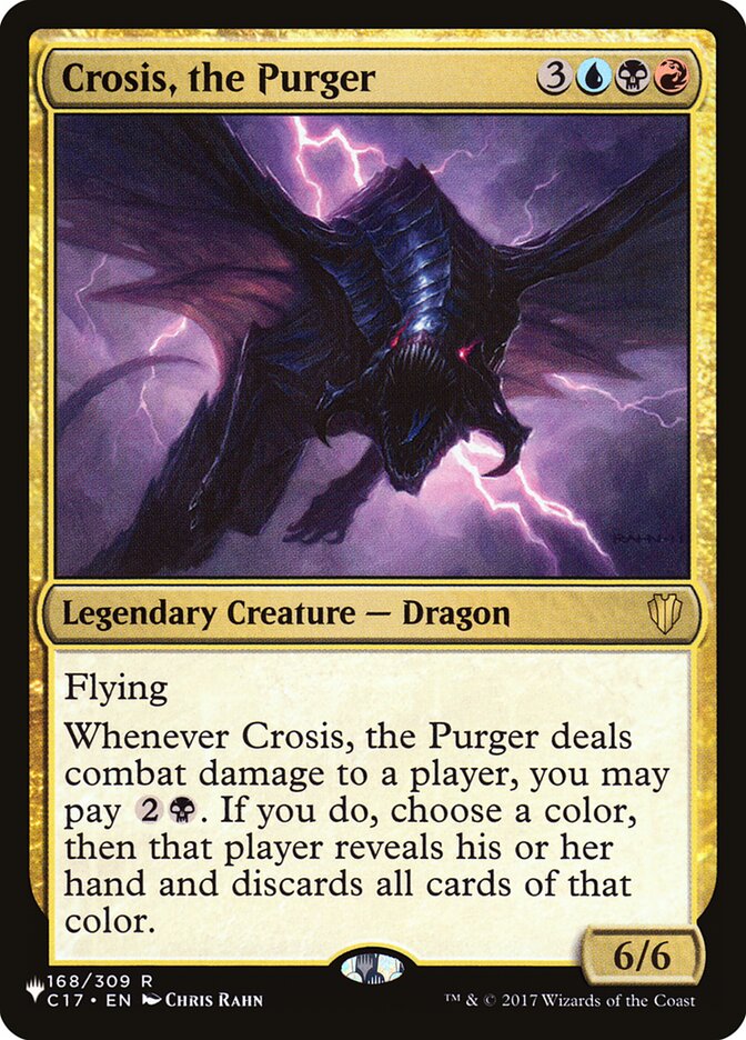 Crosis the Purger 168/309 (The List Reprints)  | Good Games Adelaide SA