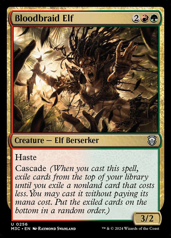Bloodbraid Elf 256 (Commander: Modern Horizons 3)  | Good Games Adelaide SA