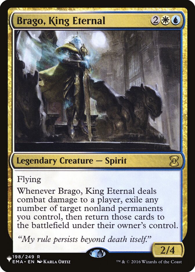Brago, King Eternal 198/249 (The List Reprints)  | Good Games Adelaide SA