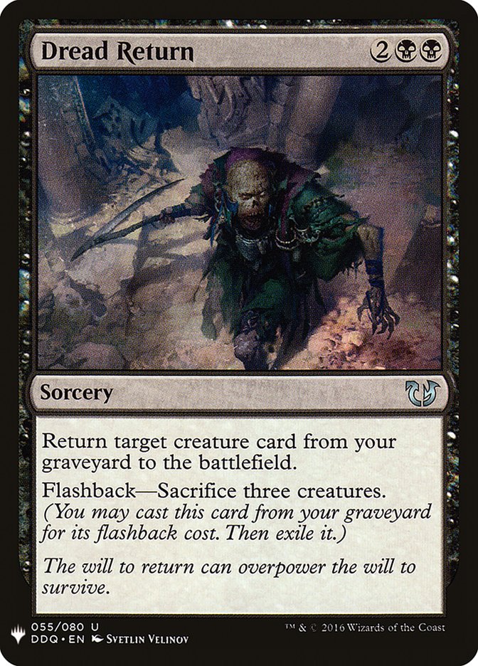Dread Return 55 (The List Reprints)  | Good Games Adelaide SA