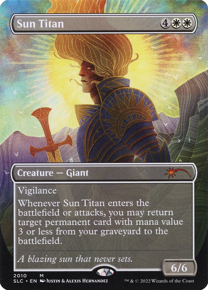 Sun Titan 2010 (Secret Lair Countdown Kit)  - Borderless | Good Games Adelaide SA