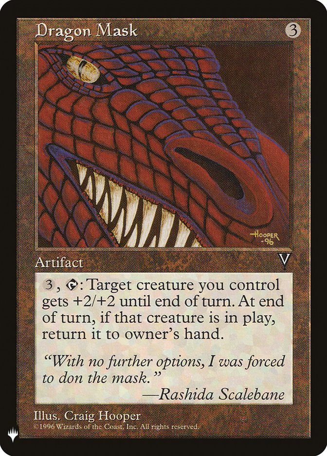 Dragon Mask 144 (The List Reprints)  | Good Games Adelaide SA