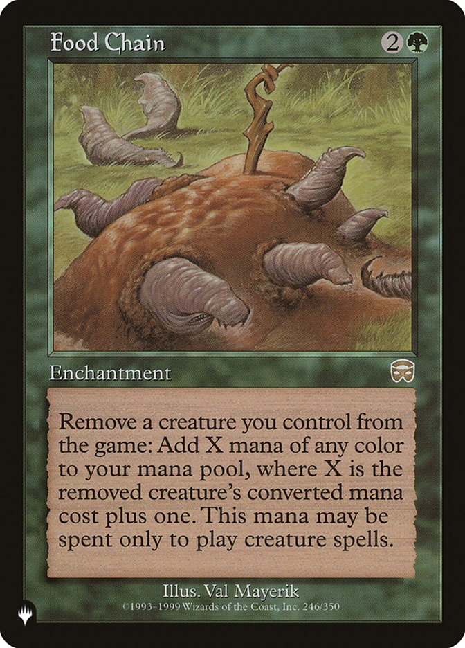 Food Chain 246/350 (The List Reprints)  | Good Games Adelaide SA