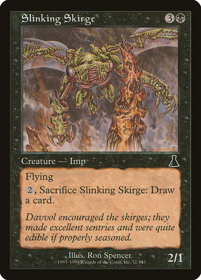 Slinking Skirge 71 (Urza's Destiny)  - Foil | Good Games Adelaide SA