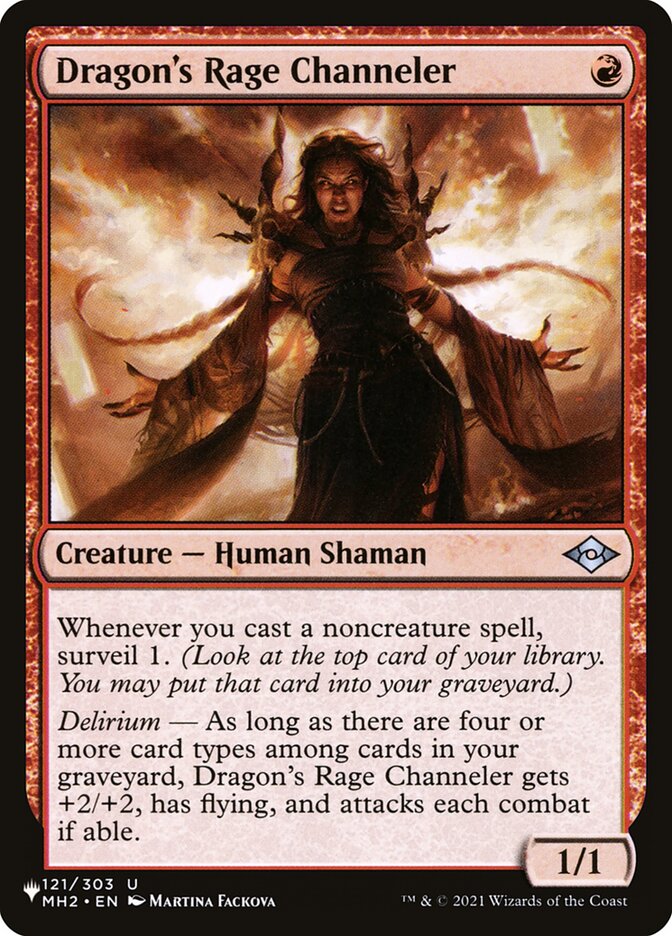 Dragon's Rage Channeler 121/303 (The List Reprints)  | Good Games Adelaide SA