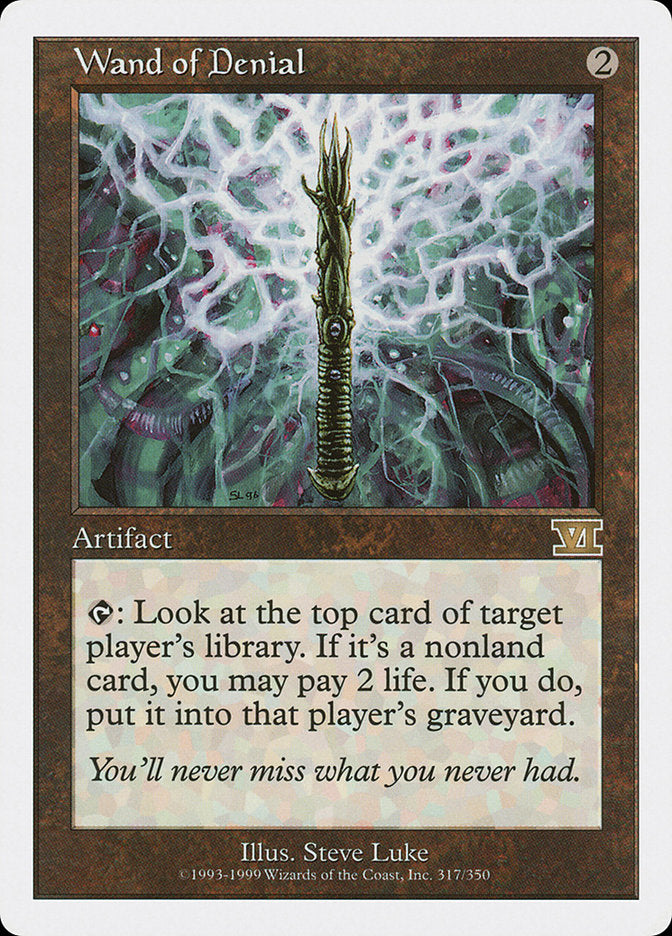 Wand of Denial 317 (Classic Sixth Edition)  | Good Games Adelaide SA