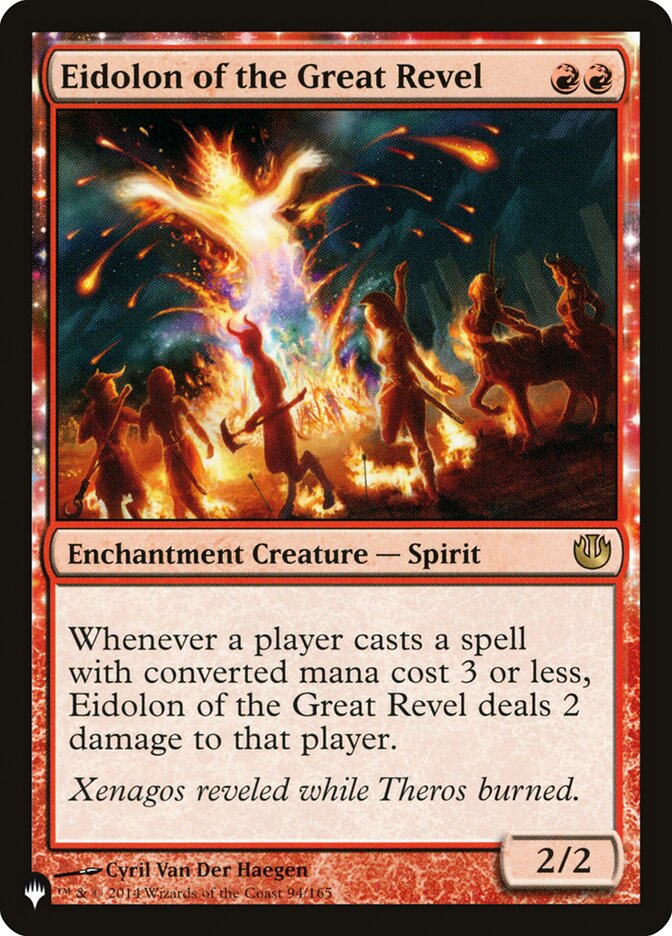 Eidolon of the Great Revel 94/165 (The List Reprints)  | Good Games Adelaide SA