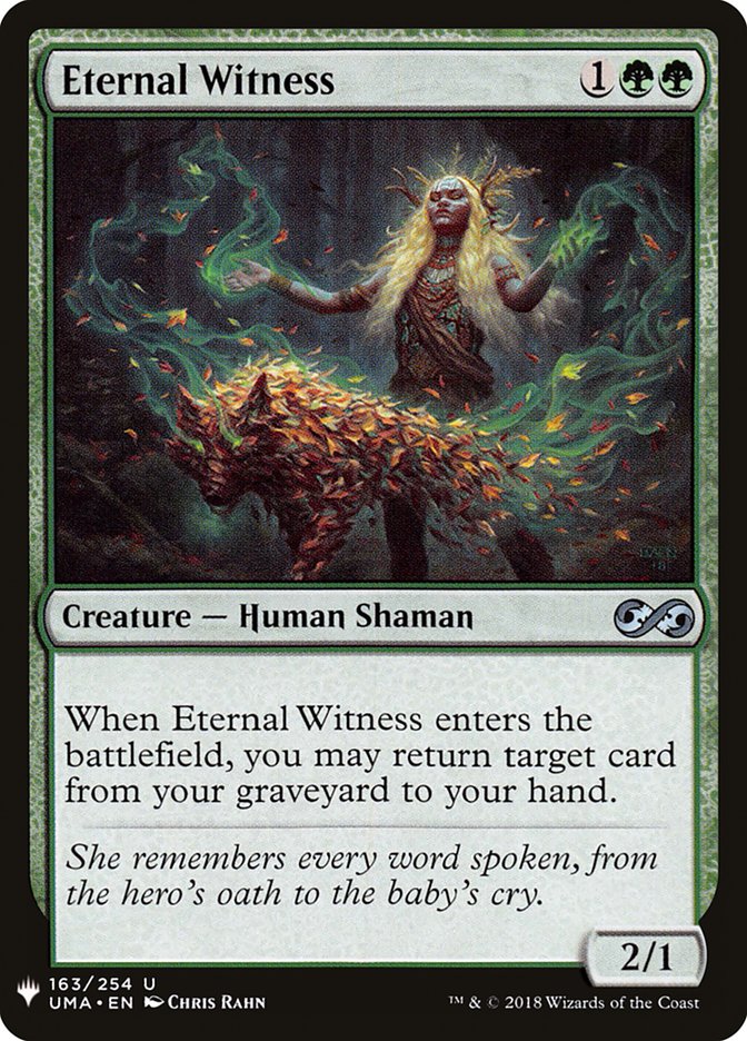 Eternal Witness 163 (The List Reprints)  | Good Games Adelaide SA