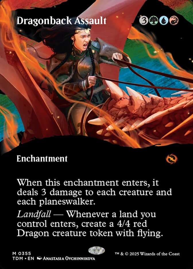Dragonback Assault 355 (Tarkir: Dragonstorm)  | Good Games Adelaide SA