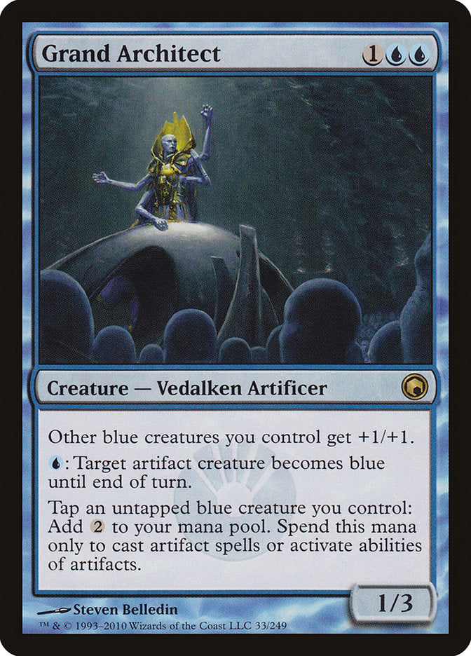 Grand Architect 33 (Scars of Mirrodin)  - Foil | Good Games Adelaide SA