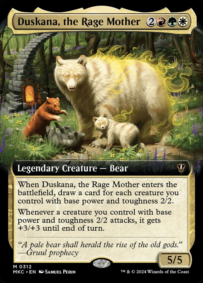 Duskana, the Rage Mother 312 (Commander: Murders at Karlov Manor)  - Foil | Good Games Adelaide SA