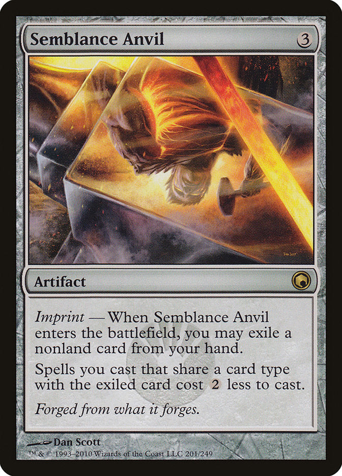 Semblance Anvil 201 (Scars of Mirrodin)  - Foil | Good Games Adelaide SA