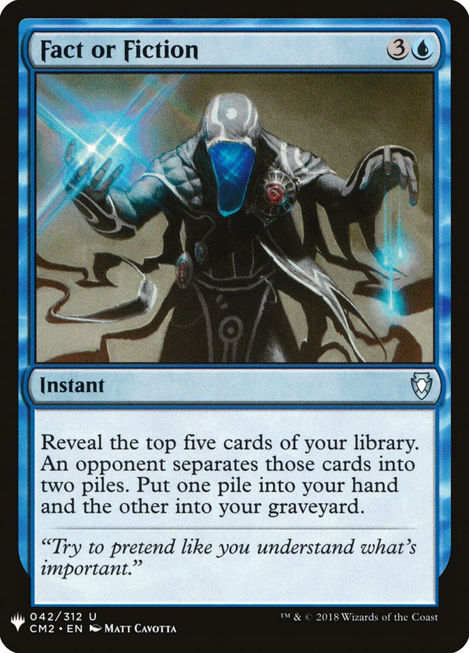 Fact or Fiction 42 (The List Reprints)  | Good Games Adelaide SA