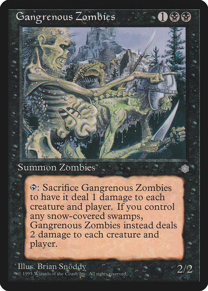 Gangrenous Zombies  (Ice Age)  | Good Games Adelaide SA