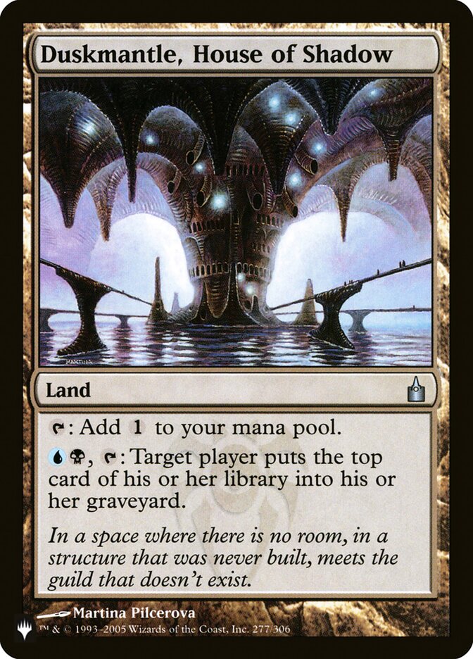 Duskmantle, House of Shadow 277/306 (The List Reprints)  | Good Games Adelaide SA