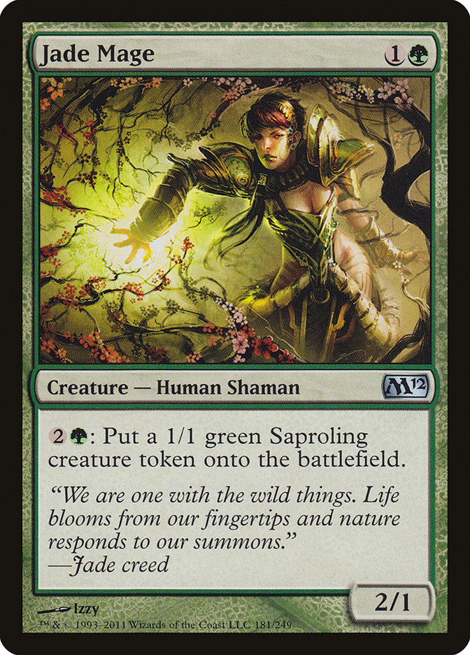 Jade Mage 181 (Magic 2012 (M12))  | Good Games Adelaide SA