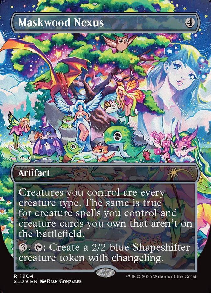 Maskwood Nexus Double Rainbow Foil 1904 (Secret Lair Drop Series)  - Foil | Good Games Adelaide SA