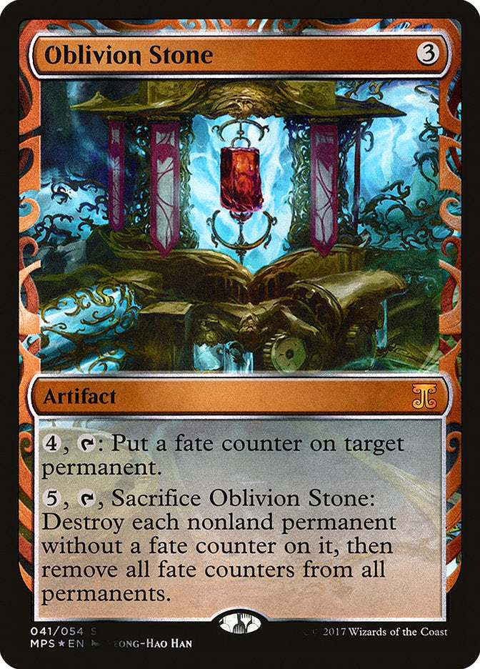 Oblivion Stone 41 (Masterpiece Series: Kaladesh Inventions)  - Foil | Good Games Adelaide SA