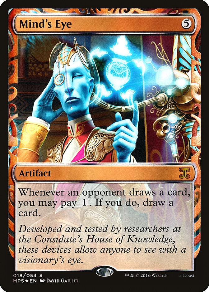 Mind's Eye 18 (Masterpiece Series: Kaladesh Inventions)  - Foil | Good Games Adelaide SA