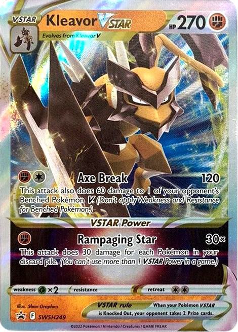 Kleavor VSTAR SWSH249 (SWSH: Sword & Shield Promo Cards)  - Holofoil | Good Games Adelaide SA