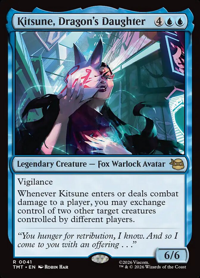 Kitsune, Dragon's Daughter 41 (Teenage Mutant Ninja Turtles)  - Foil | Good Games Adelaide SA