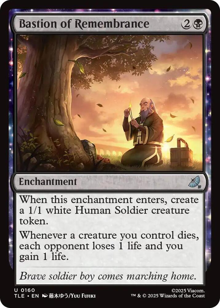 Bastion of Remembrance 160 (Avatar: The Last Airbender: Eternal-Legal)  - Foil | Good Games Adelaide SA