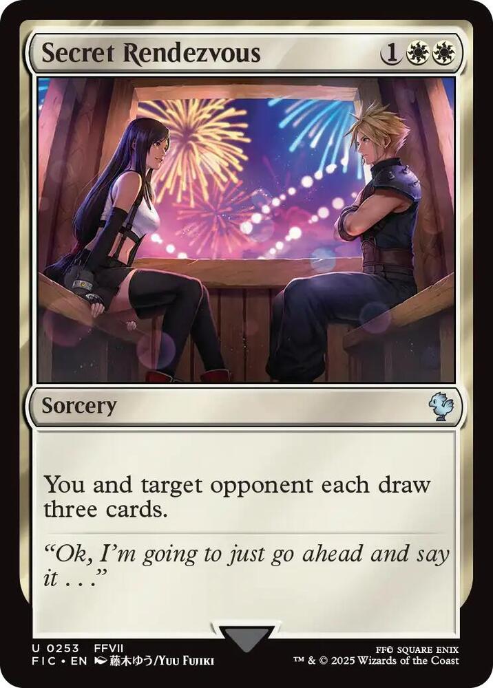 Secret Rendezvous  253 (Commander: FINAL FANTASY)  - Foil | Good Games Adelaide SA
