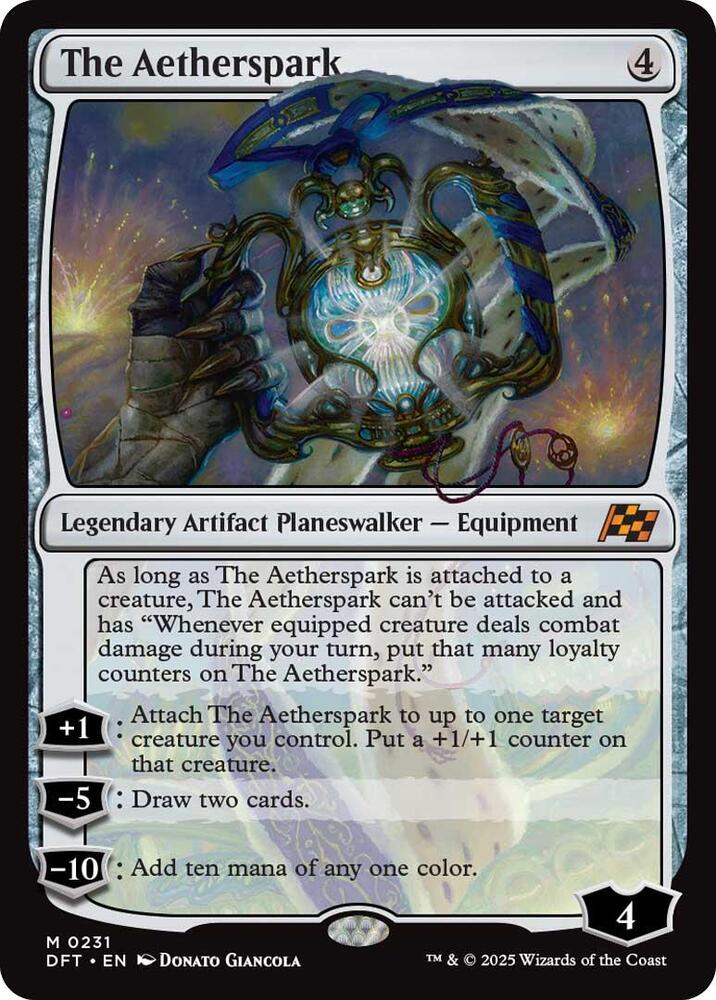 The Aetherspark 231 (Aetherdrift)  - Foil | Good Games Adelaide SA