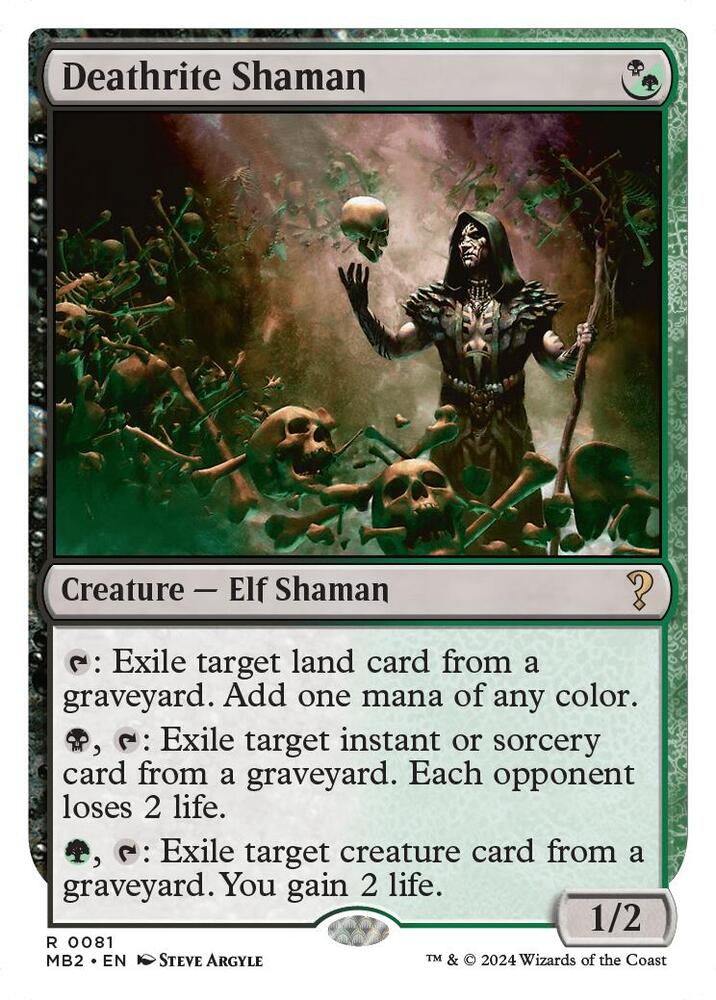 Deathrite Shaman 81 (Mystery Booster 2)  | Good Games Adelaide SA