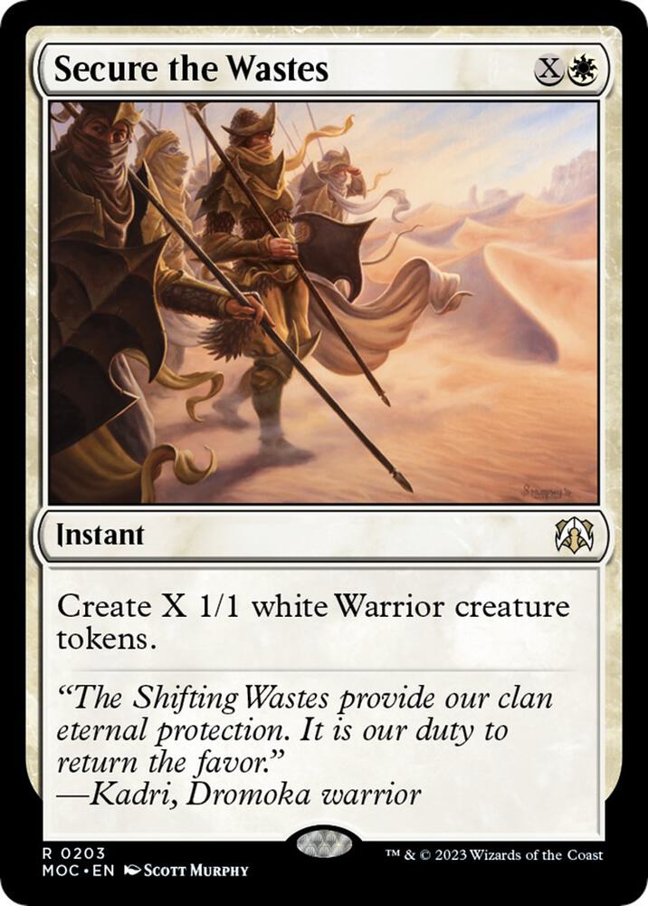 Secure the Wastes 203 (Commander: March of the Machine)  | Good Games Adelaide SA