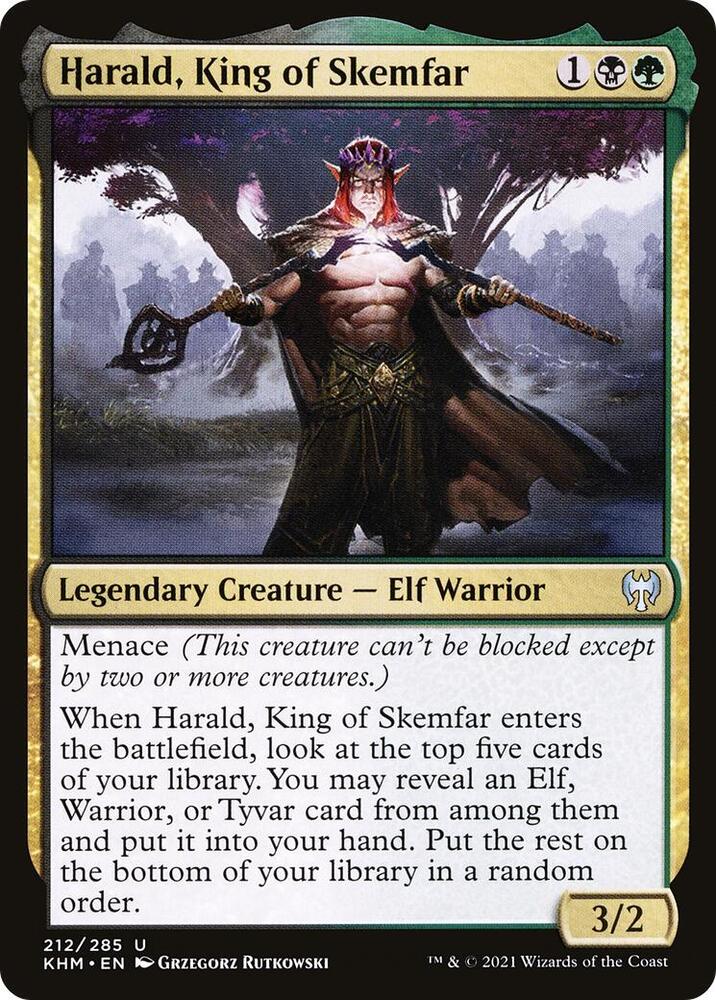Harald, King of Skemfar 212 (Kaldheim)  | Good Games Adelaide SA